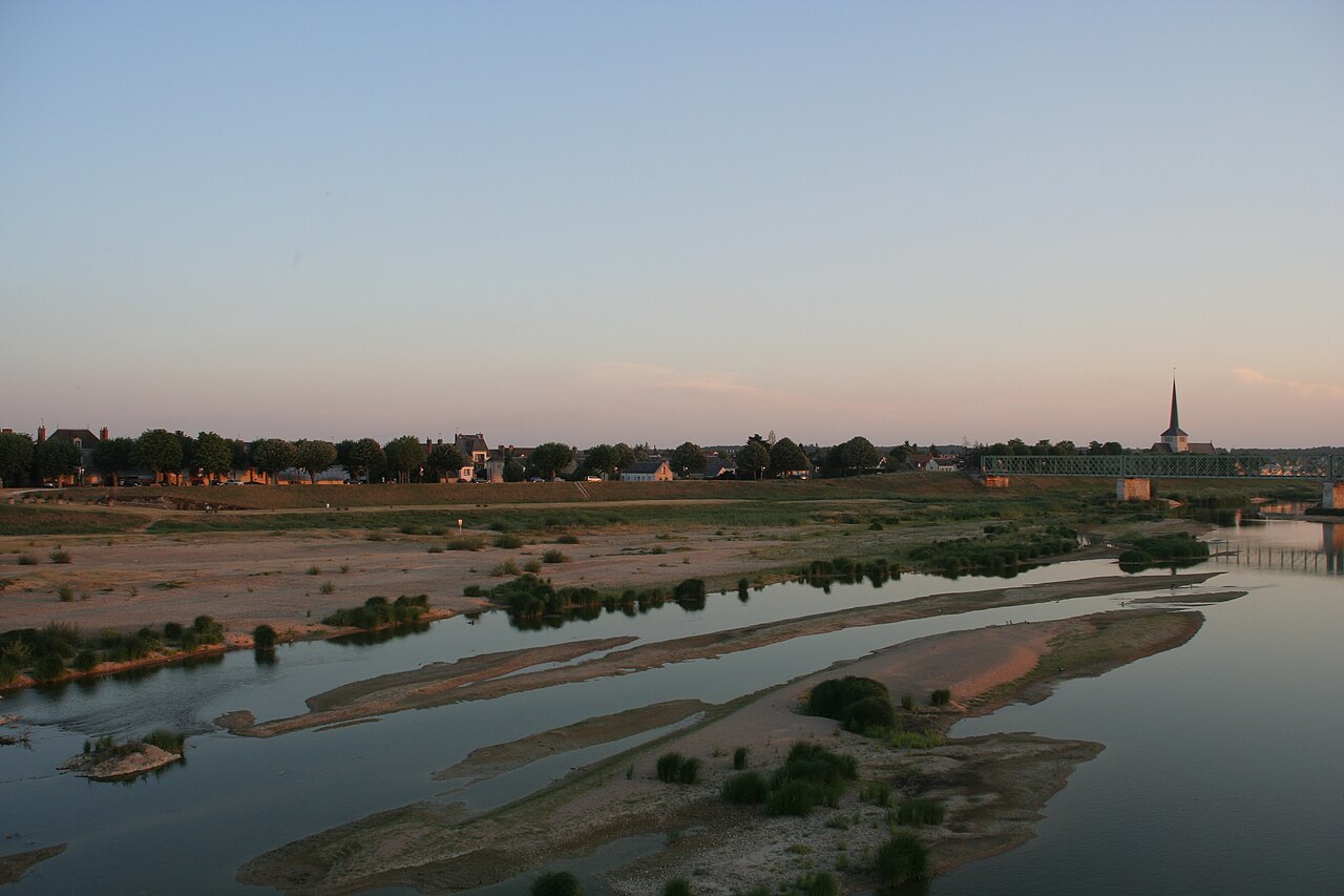 La Loire à Sully-sur-Loire à l'aube